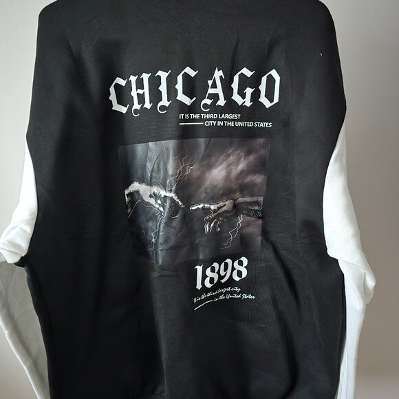 CHICAGO "UNISEX"  zippered jacket - Picture 2 of 3